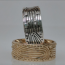 Load image into Gallery viewer, Fingerprint  Ring- Custom Order