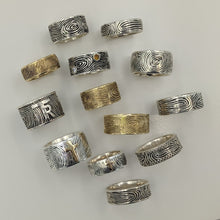Load image into Gallery viewer, Fingerprint  Ring- Custom Order