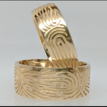Load image into Gallery viewer, Fingerprint  Ring- Custom Order