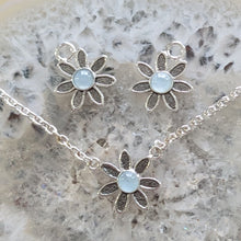 Load image into Gallery viewer, Flower Power Ensemble - Petite Pendant and Matching Earrings