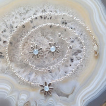 Load image into Gallery viewer, Flower Power Ensemble - Petite Pendant and Matching Earrings