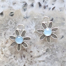 Load image into Gallery viewer, Flower Power Earrings with Colored Gemstones - Custom