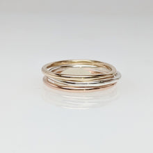 Load image into Gallery viewer, Stacking Rings Smooth and Shiny Texture