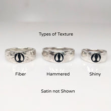 Load image into Gallery viewer, Cat and Dog Passion Paw Print Signet Ring in Sterling Silver