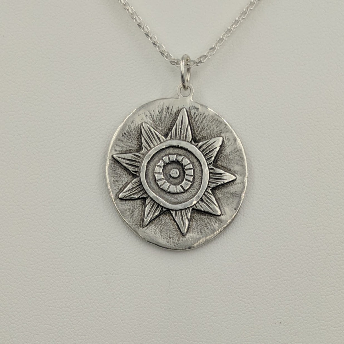 Celestial Zia Sun Pendant – Heart and Soul Jewelry