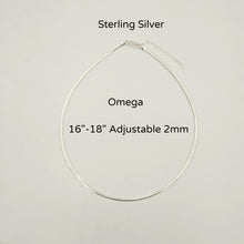 Load image into Gallery viewer, Chains and Omegas for Pendants