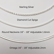 Load image into Gallery viewer, Chains and Omegas for Pendants