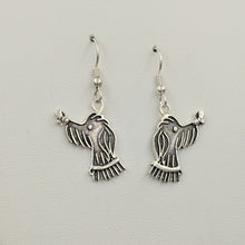 Load image into Gallery viewer, Rocky Doodle Silhouette Dog Earrings - with or without Pearl Accents