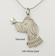Load image into Gallery viewer, Rocky Doodle Silhouette Dog Pendant with or without Pearl Accent