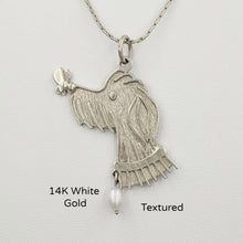 Load image into Gallery viewer, Rocky Doodle Silhouette Dog Pendant with or without Pearl Accent