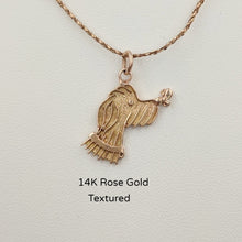 Load image into Gallery viewer, Rocky Doodle Silhouette Dog Pendant with or without Pearl Accent