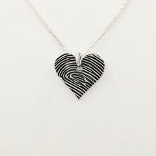 Load image into Gallery viewer, Heart Coin Fingerprint 2 Piece Puzzle Set - Custom Order