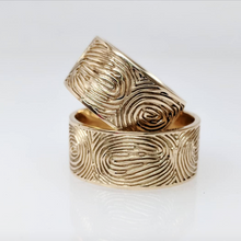 Load image into Gallery viewer, Fingerprint Family Eternity Band - Custom Order