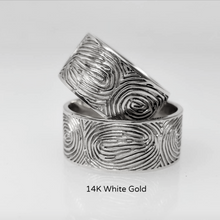 Load image into Gallery viewer, Fingerprint Family Eternity Band - Custom Order