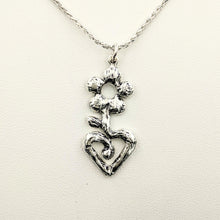 Load image into Gallery viewer, Begin Again Flower Pendant, Charm or Pin