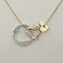 Load image into Gallery viewer, Heart Coin 3 Piece Puzzle Connection Set
