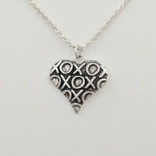 Load image into Gallery viewer, Hugs and Kisses Heart Pendant or Charm