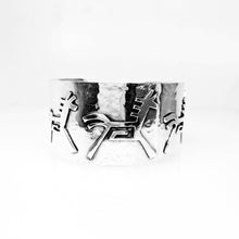 Load image into Gallery viewer, Horse Petroglyph Cuff Bracelet  - One Of a Kind
