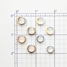 Load image into Gallery viewer, Huggie Earrings - Hinged Loops
