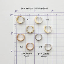 Load image into Gallery viewer, Huggie Earrings - Hinged Loops