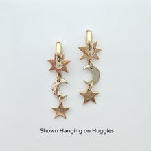Load image into Gallery viewer, My Wish For You...The Sun Moon and Stars Earrings