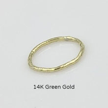 Load image into Gallery viewer, Stacking Rings Organic Texture