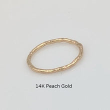Load image into Gallery viewer, Stacking Rings Organic Texture