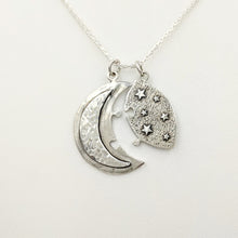 Load image into Gallery viewer, Celestial Moon And Stars 2 piece Puzzle Set