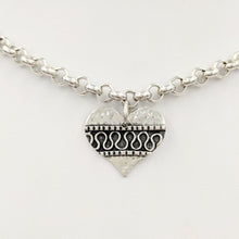 Load image into Gallery viewer, Fancy Heart Pendant or Charm