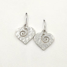Load image into Gallery viewer, Heart and Soul Heart Earrings