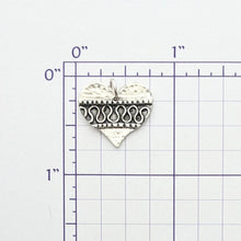 Load image into Gallery viewer, Fancy Heart Pendant or Charm
