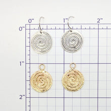 Load image into Gallery viewer, Spiral of Life Earrings