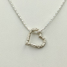Load image into Gallery viewer, Heart Coin - Middle Open Heart Charm for the 3 Piece Set