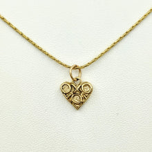 Load image into Gallery viewer, Hugs and Kisses Heart Pendant or Charm
