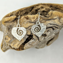 Load image into Gallery viewer, Heart and Soul Heart Earrings