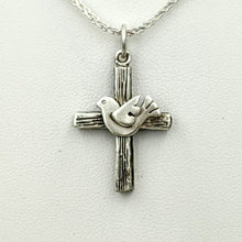 Load image into Gallery viewer, Cross with Symbolic Icons - Sterling Silver