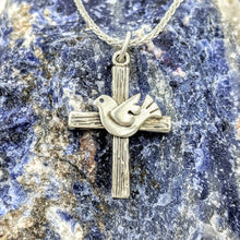 Load image into Gallery viewer, Cross with Symbolic Icons - Sterling Silver