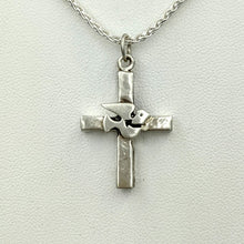 Load image into Gallery viewer, Cross with Symbolic Icons - Sterling Silver