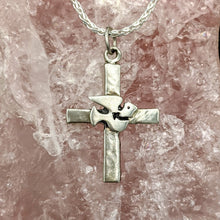 Load image into Gallery viewer, Cross with Symbolic Icons - Sterling Silver