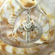 Load image into Gallery viewer, Cross with Symbolic Icons - Sterling Silver