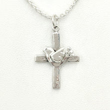 Load image into Gallery viewer, Cross with Symbolic Icons - Sterling Silver