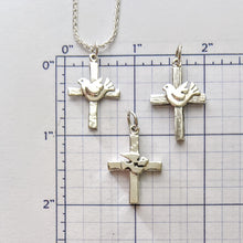 Load image into Gallery viewer, Cross with Symbolic Icons - Sterling Silver