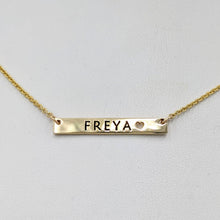 Load image into Gallery viewer, Custom Bar Necklaces