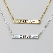 Load image into Gallery viewer, Custom Bar Necklaces