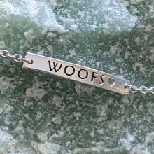 Load image into Gallery viewer, Custom Mini ID Bar Bracelets
