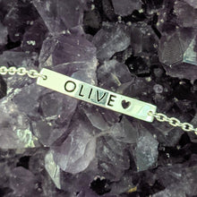 Load image into Gallery viewer, Custom Mini ID Bar Bracelets