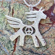 Load image into Gallery viewer, Peace Pony Pendant or Pin