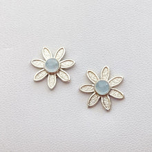 Load image into Gallery viewer, Flower Power Earrings with Colored Gemstones - Custom