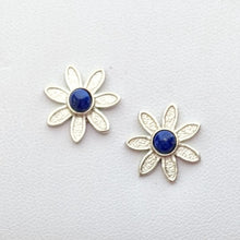 Load image into Gallery viewer, Flower Power Earrings with Colored Gemstones - Custom