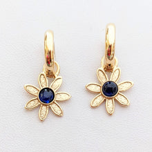 Load image into Gallery viewer, Flower Power Earrings with Colored Gemstones - Custom